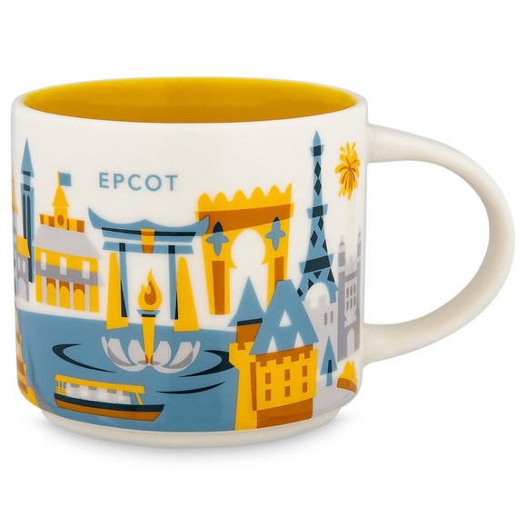 Starbucks Other - Disney Parks Starbucks Epcot You Are Here mug NIB